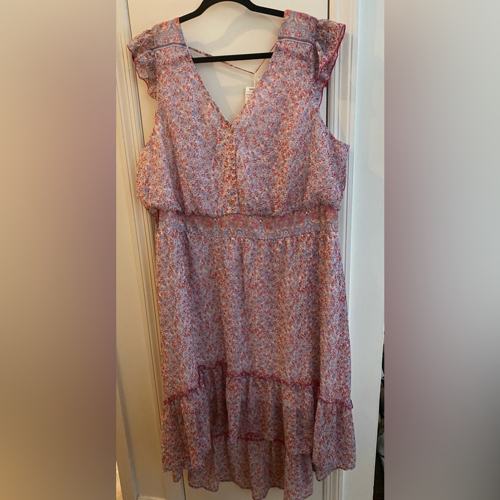 Floral print dress